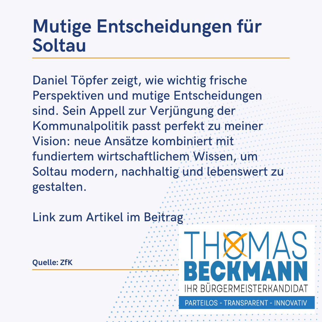 Soltau Bürgermeisterwahl Wahlplakate